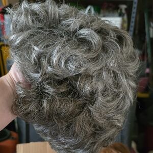 Gray, Red & Brown Hair Wig for Women